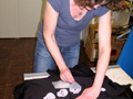Making of the Calavera camp shirts